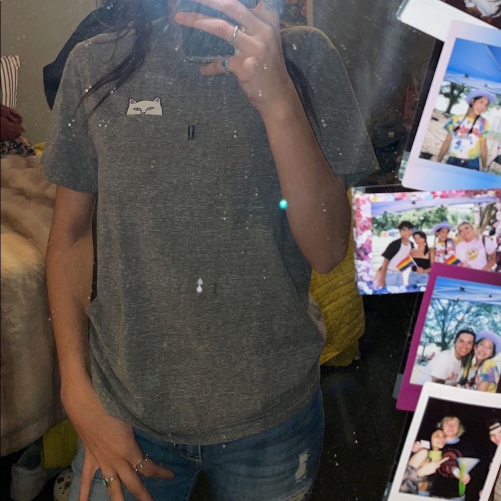 Grey, RipnDip tee - Picture 3 of 3